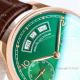 Swiss Grade Copy IWC Schaffhausen Annual Calendar 5035 ZF Factory Rose Gold Green Dial (8)_th.jpg